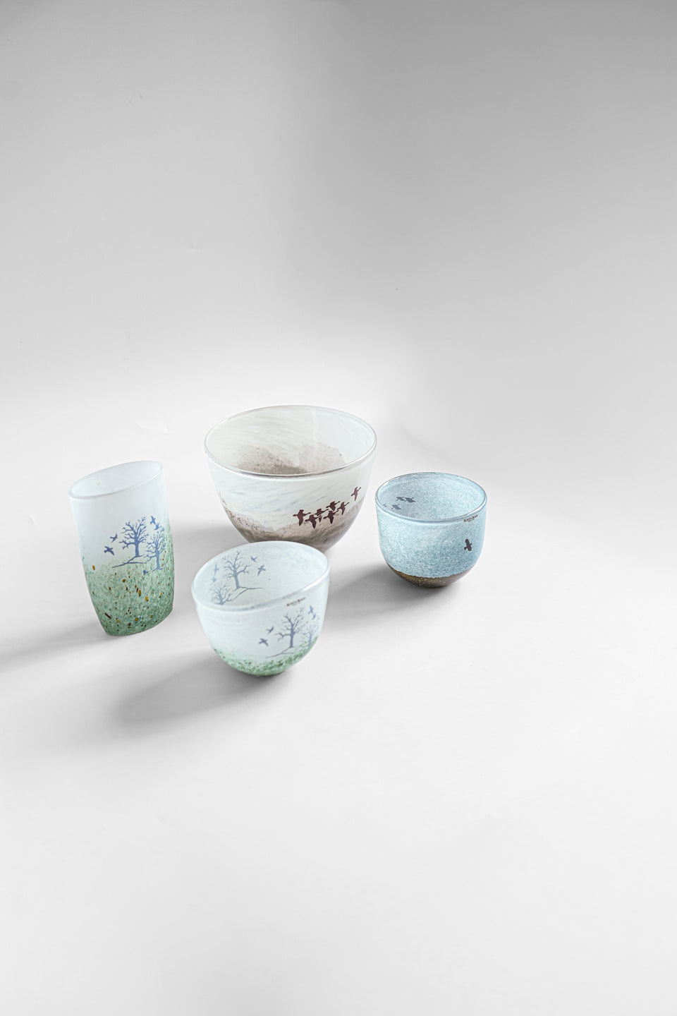 Kosta Boda Kjell Engman Glassware/コスタボダ シェル・エングマン ガラス
