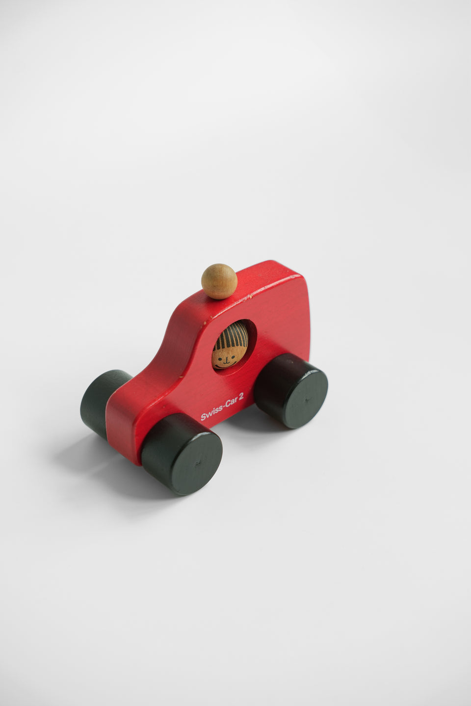 Naef Swiss-Car 2 Wooden Toy/ネフ くるまのおもちゃ 木製玩具 スイス ヴィンテージ