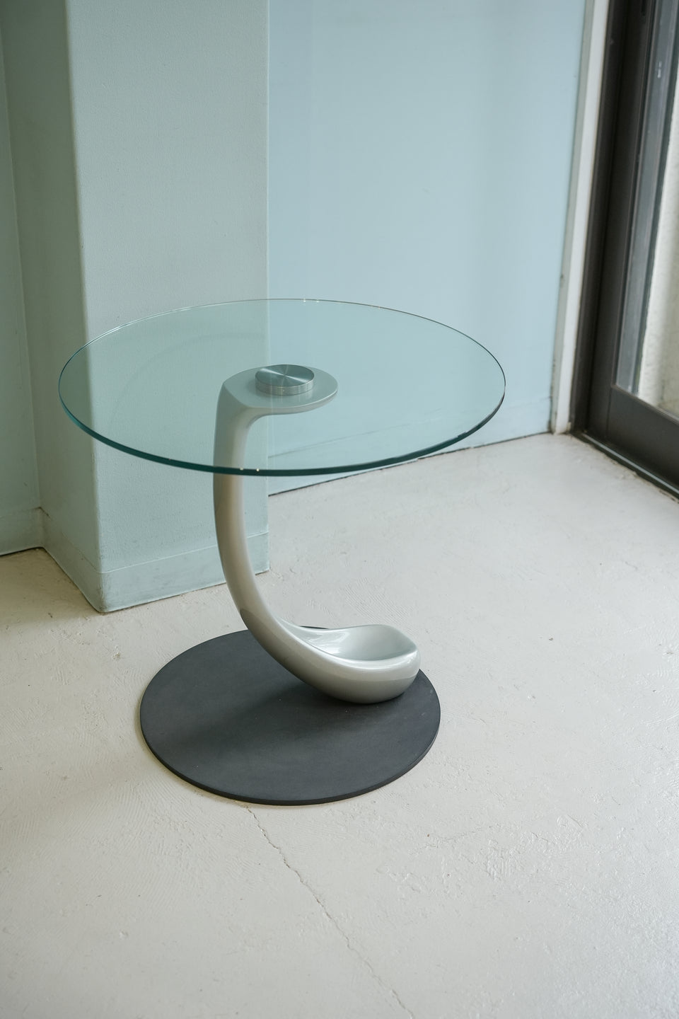 Naos Papillon Glass Table Made in Italy/ナオス ガラステーブル イタリアンモダン