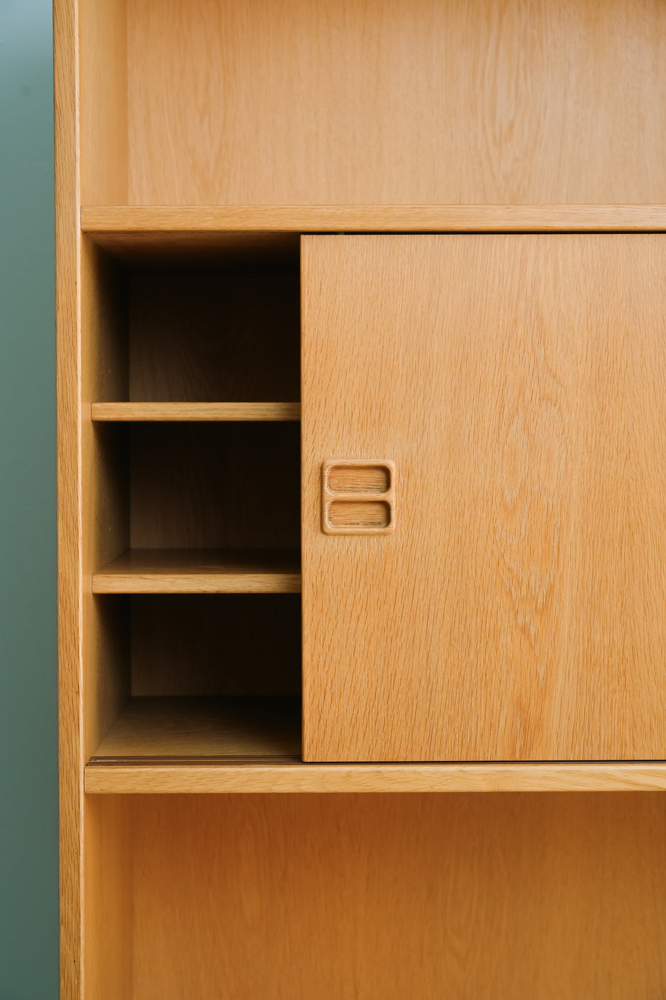 Oak Bookcase Shelf Danish Vintage/デンマークヴィンテージ ブックケース シェルフ オーク材 収納 北欧家具