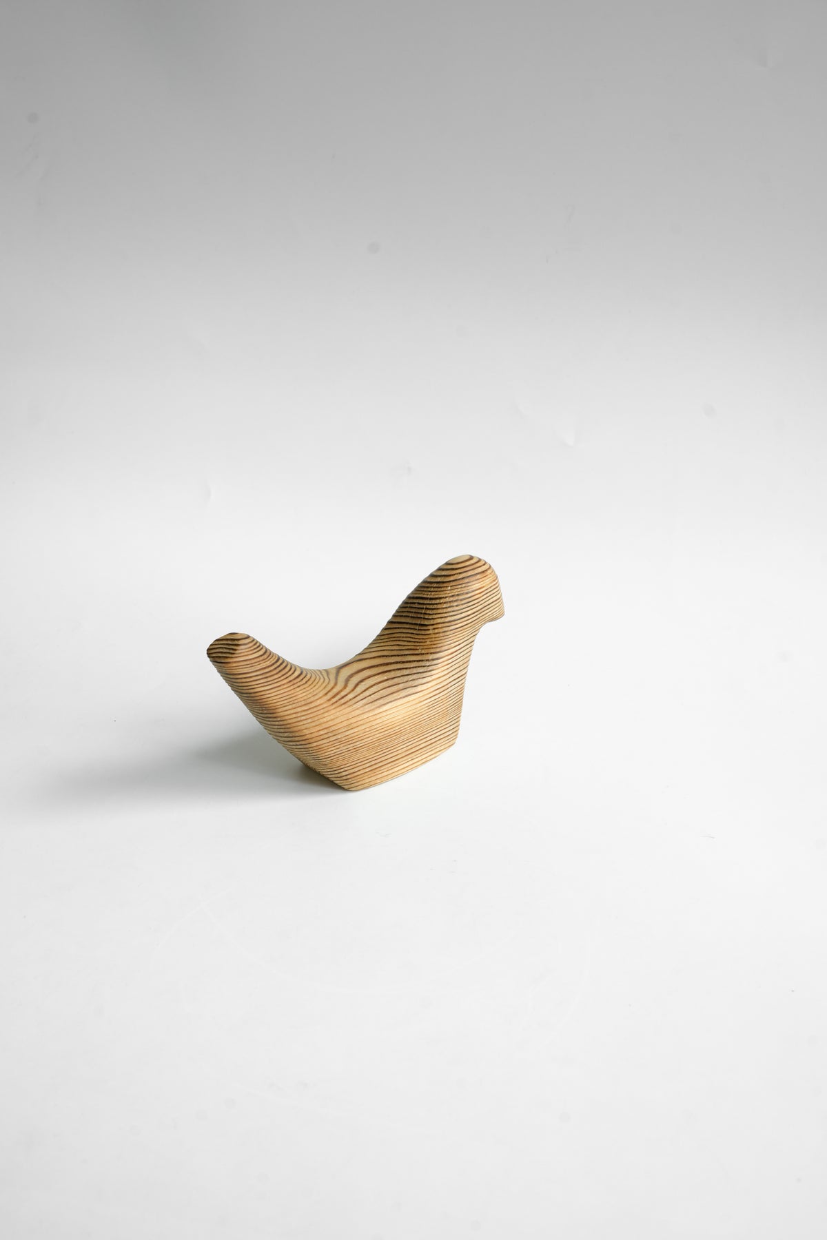 北欧ヴィンテージ 鳥のオブジェ パイン材/Scandinavian Vintage Pine