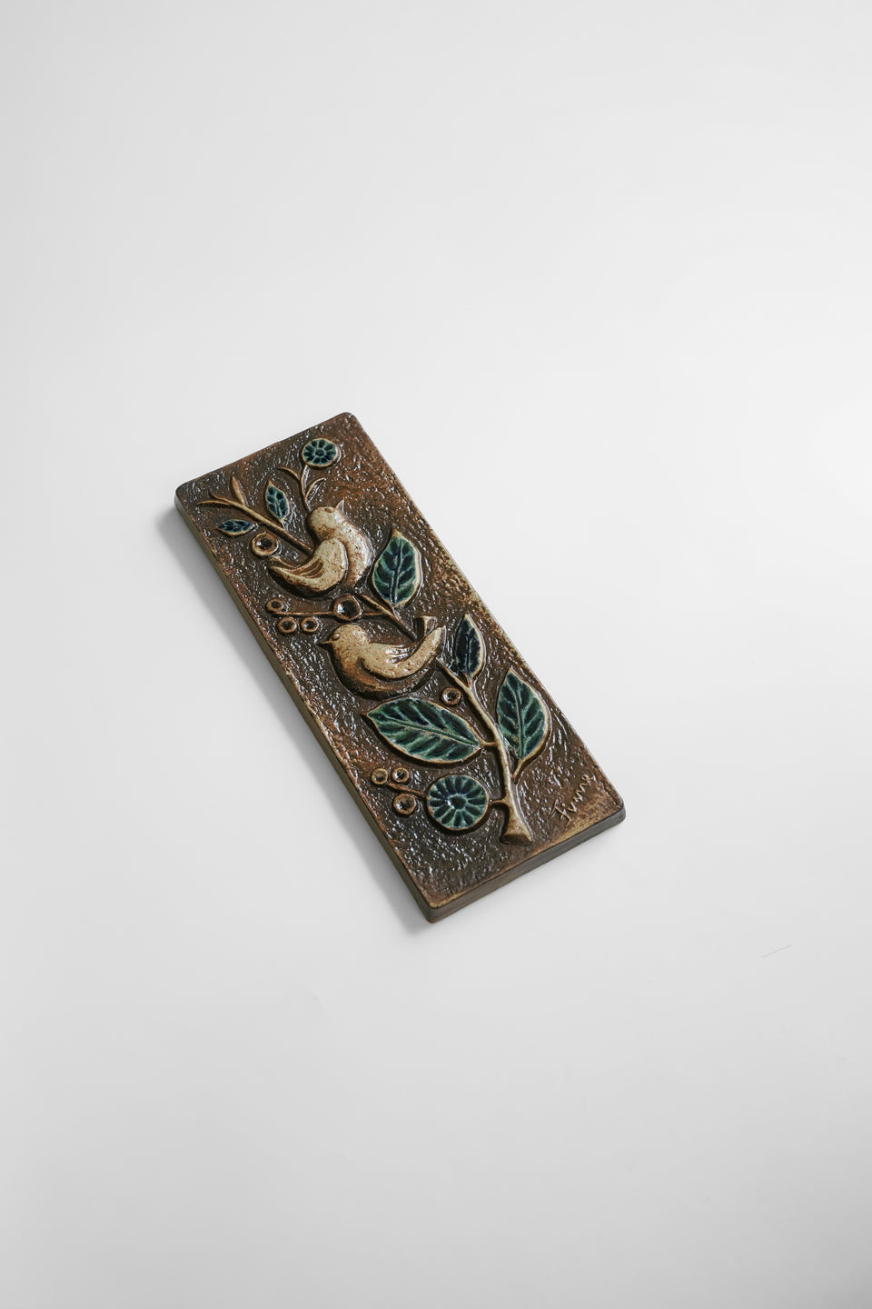 Soholm Bird Relief Arne Finne Nielsen model 3587/スーホルム 鳥の陶板 アルネ・フィーネ・ニールセン