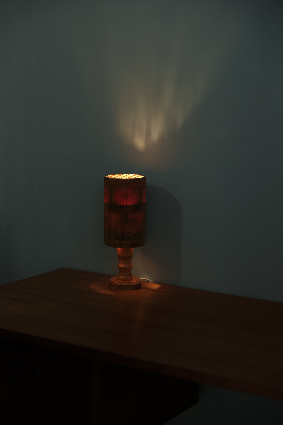 Swedish Vintage Pinewood Table Lamp/スウェーデンヴィンテージ テーブルランプ パイン材
