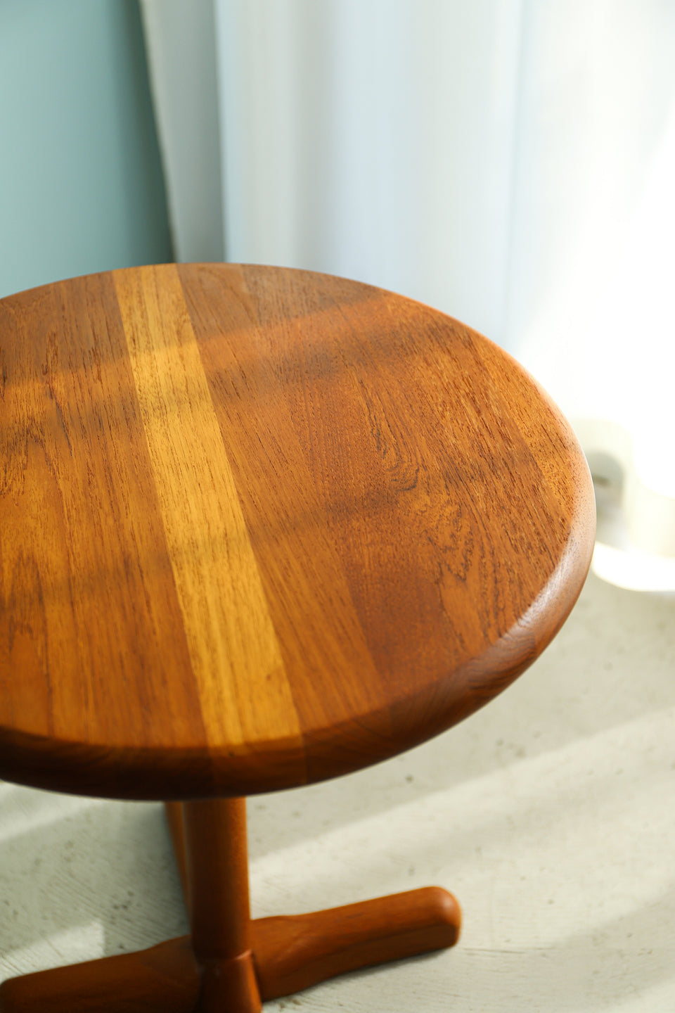 Teak Round Side Table Danish Modern Design/ラウンドサイドテーブル チーク材 デンマークモダンデザイン