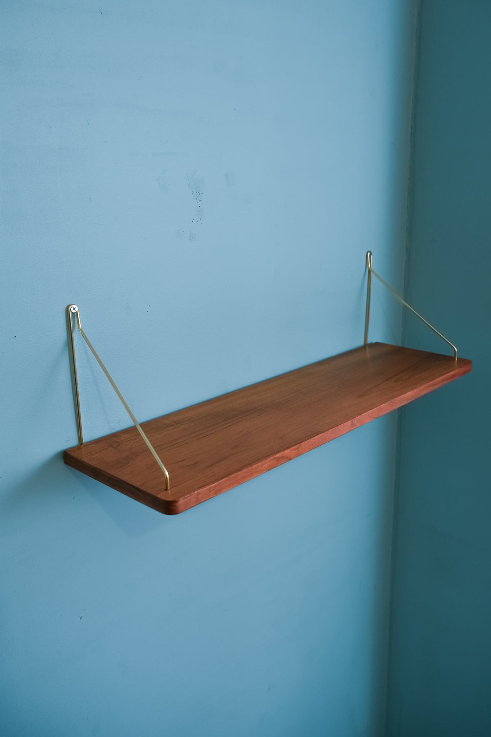 Teak Wall Shelf Danish Vintage/デンマークヴィンテージ ウォールシェルフ チーク材 北欧インテリア