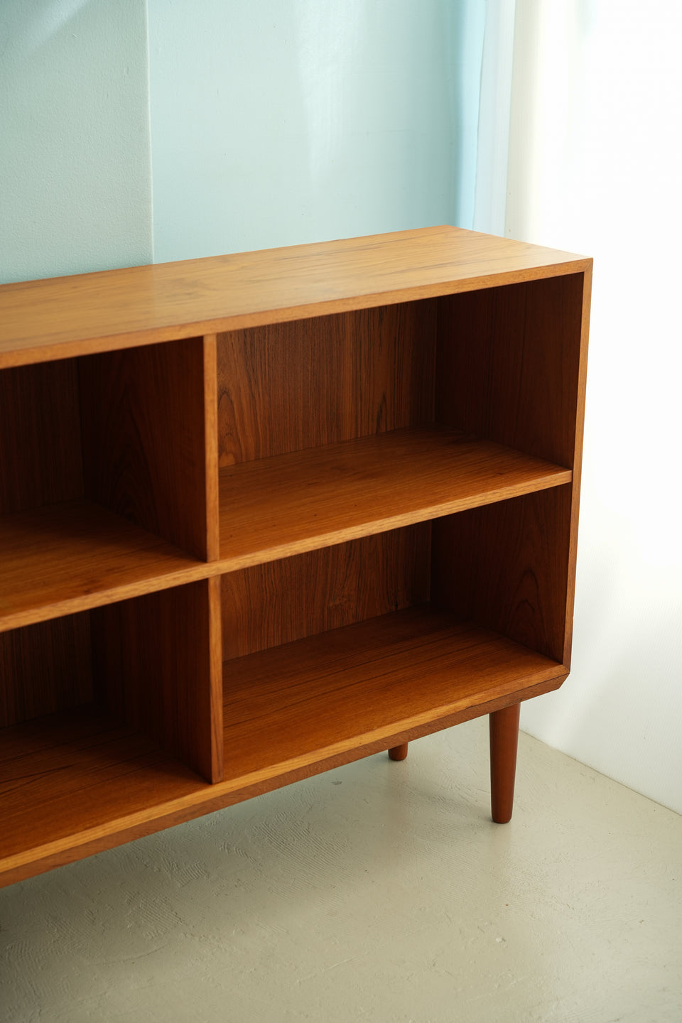 Teakwood Low Bookcase Danish Vintage/デンマークヴィンテージ ブックケース 本棚 北欧家具