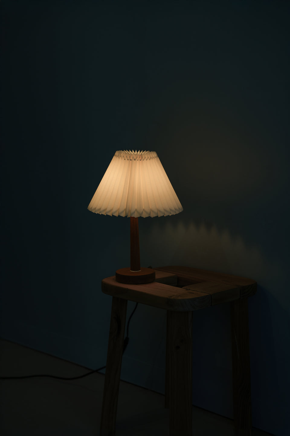 Teakwood Small Table Lamp Danish Vintage/デンマークヴィンテージ スモールテーブルランプ チーク材 北欧インテリア