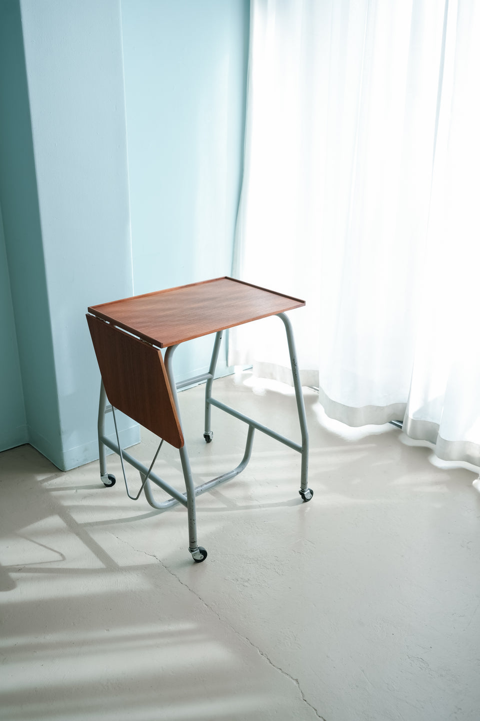 Typewriter Butterfly Table Danish Vintage/デンマークヴィンテージ タイプライターテーブル デスク チーク材 北欧家具