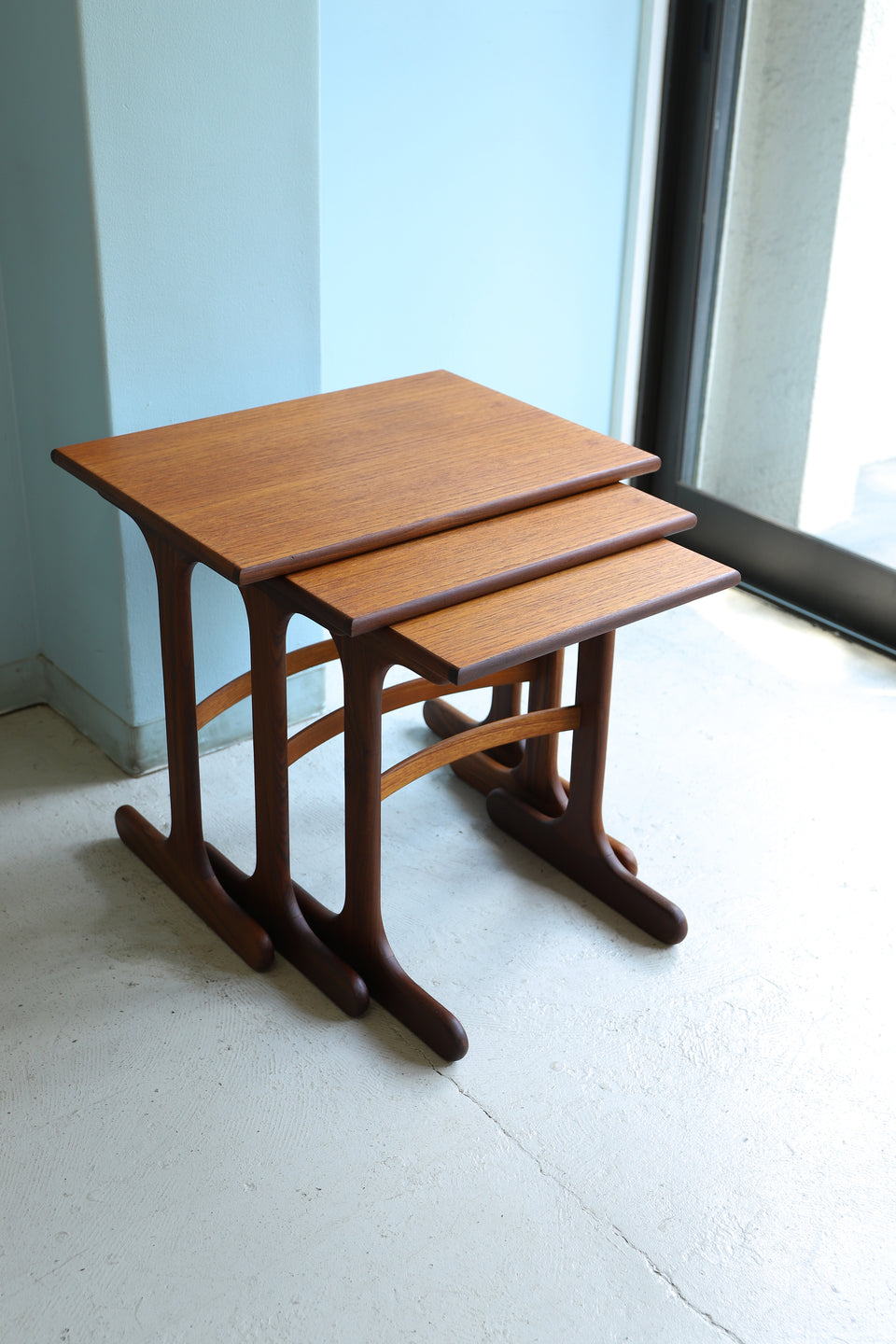 UK Vintage G-PLAN Fresco Nesting Table/イギリスヴィンテージ ジープラン ネストテーブル フレスコ サイドテーブル