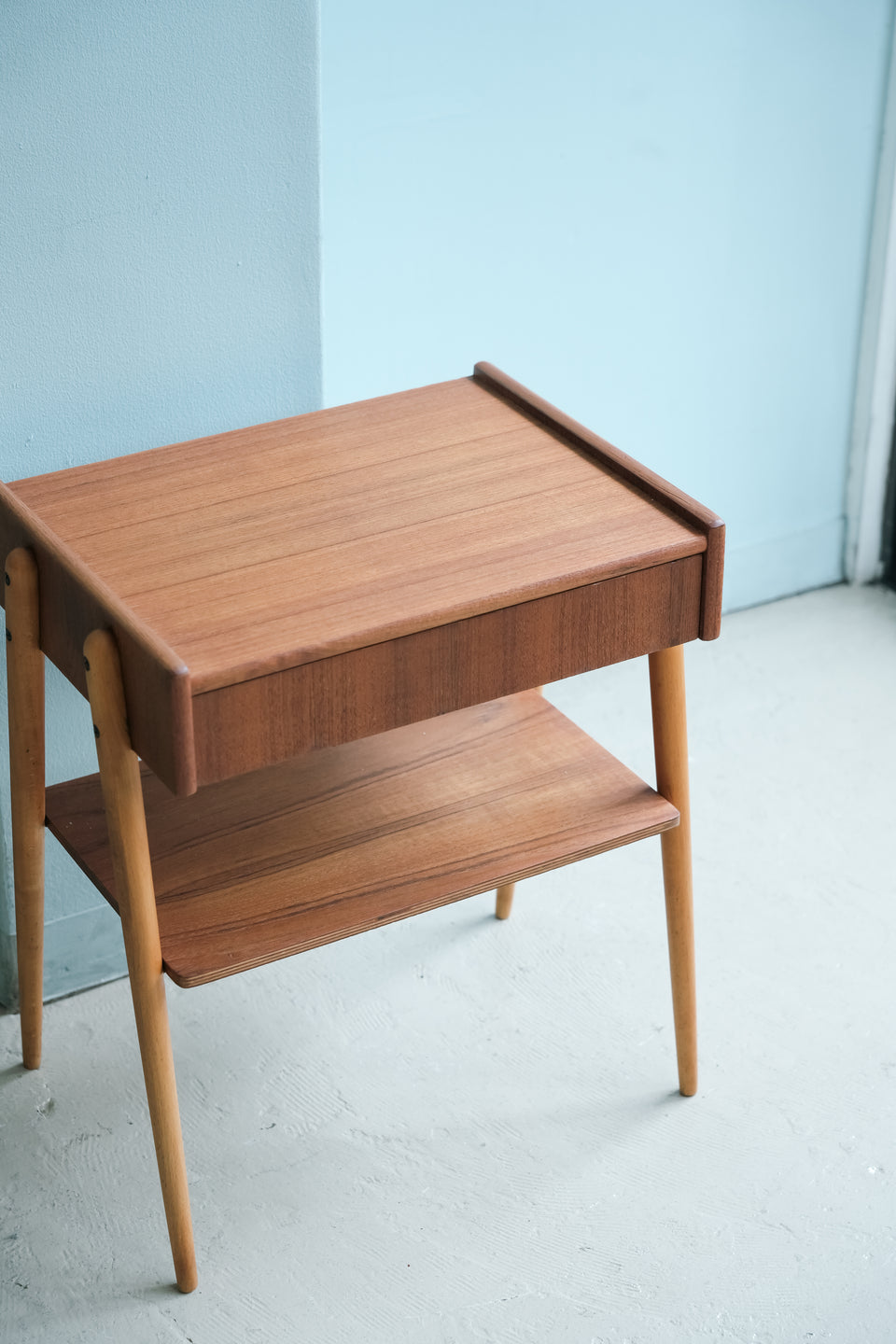 AB Carlstrom & Co Mobelfabrik Bed Side Table Swedish Vintage/スウェーデンヴィンテージ ベッドサイドテーブル チェスト