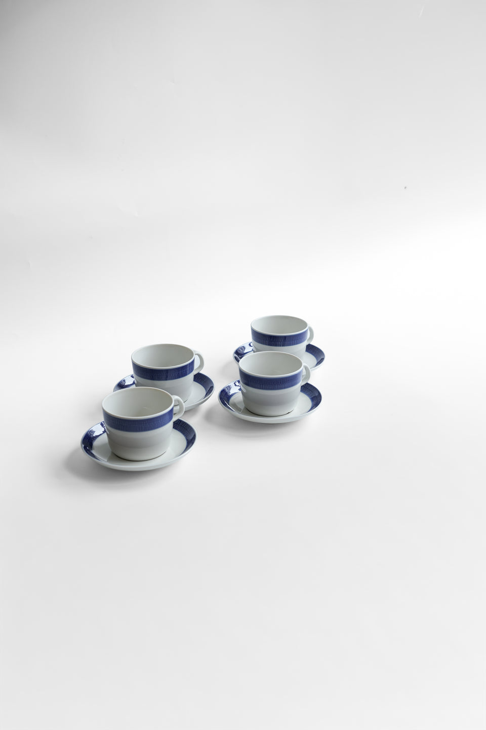 Rorstrand Koka Blå Tea Cup & Saucer Hertha Bengtson/ロールストランド コカ ブルー ティーカップ＆ソーサー ヘルタ・ベングトソン