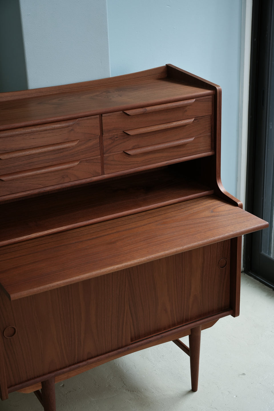 Teakwood Writing Bureau Danish Vintage/デンマークヴィンテージ ライティングビューロー チーク材
