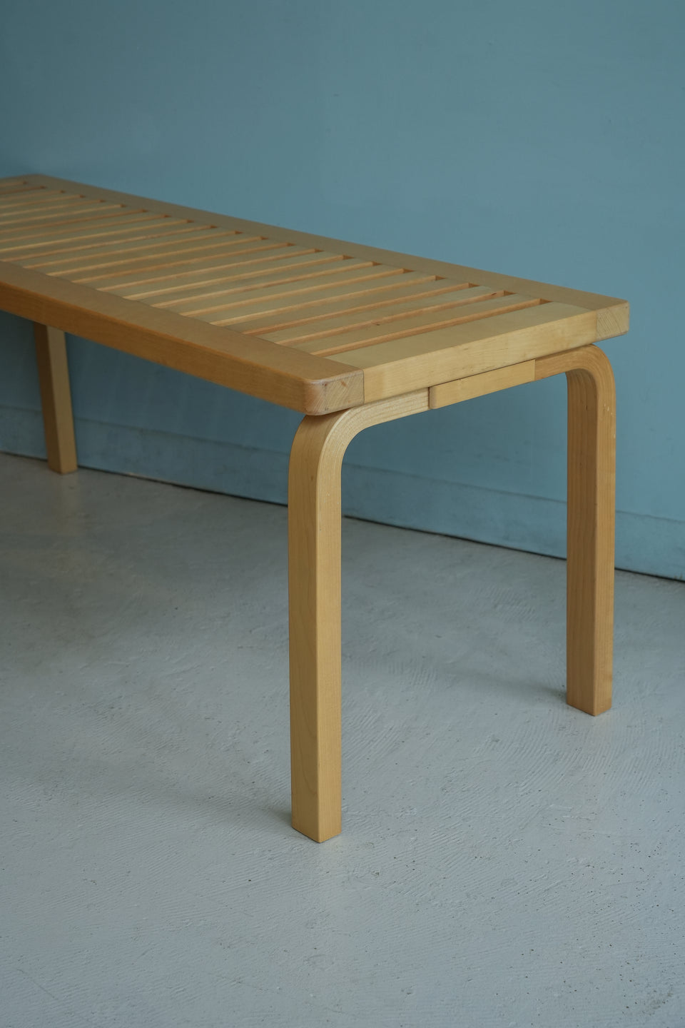 artek Bench 153A Alvar Aalto/アルテック ベンチ スリットタイプ ナチュラルラッカー アルヴァ・アアルト 北欧家具