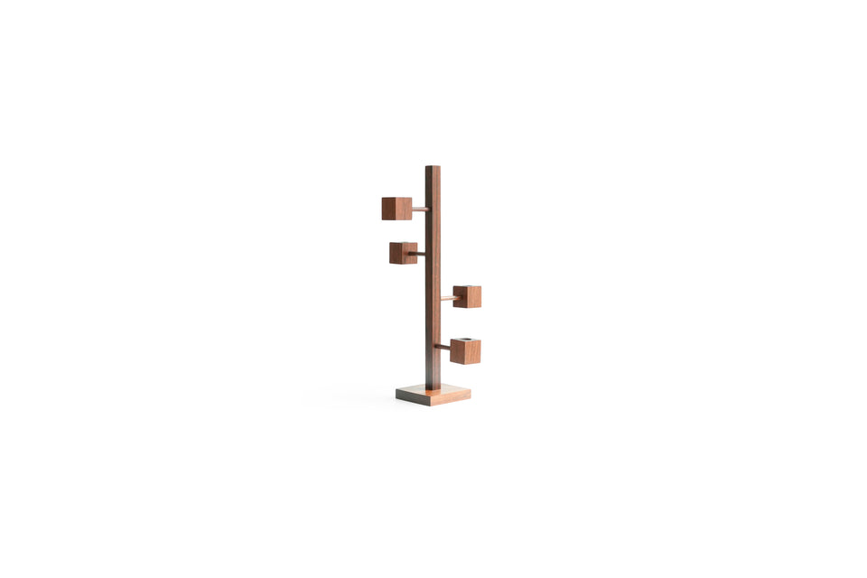Danish Vintage Rosewood Candle Holder Stand/デンマークヴィンテージ キャンドルホルダー スタンド ローズウッド材 北欧インテリア