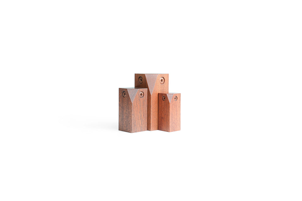 Danish Vintage Teakwood Owl Trio/デンマークヴィンテージ チーク材 フクロウ 3体セット 北欧インテリア