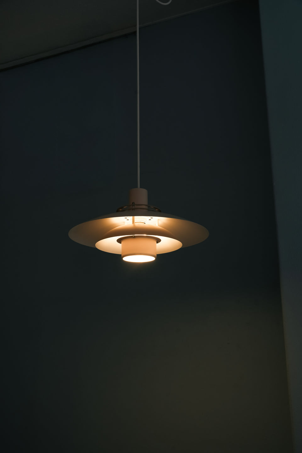 Danish Vintage Form-Light Pendant Light Soft Pink Color/デンマークヴィンテージ フォームライト ペンダントライト 照明 北欧インテリア