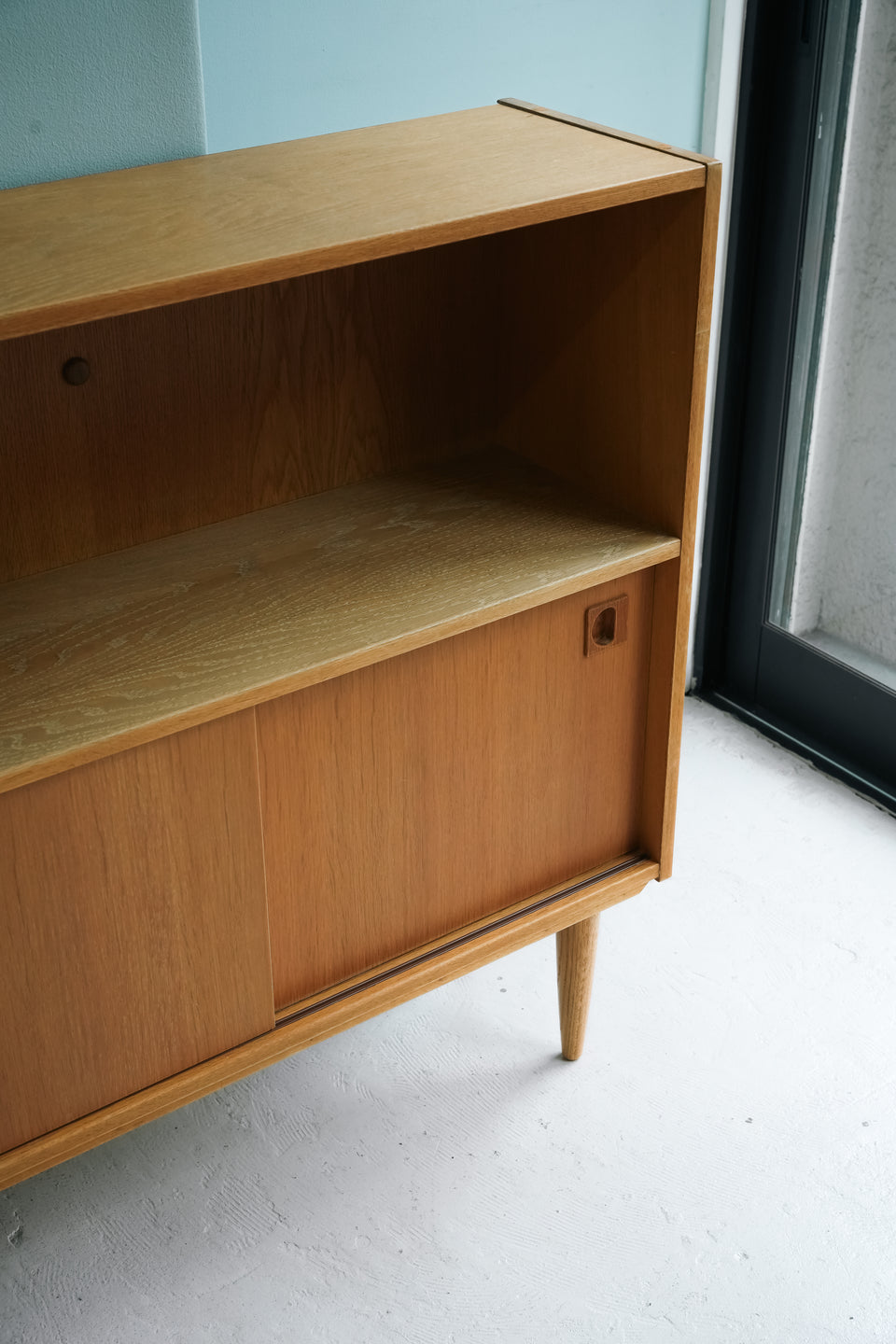 Oakwood Bookcase Cabinet Danish Vintage/デンマークヴィンテージ ブックケース キャビネット オーク材 北欧家具