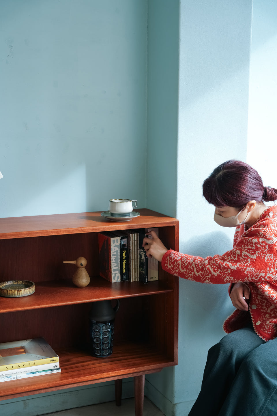 Borge Mogensen Teak Bookcase Soborg Mobler/ボーエ・モーエンセン ソボーモブラー ブックケース 本棚  デンマークヴィンテージ