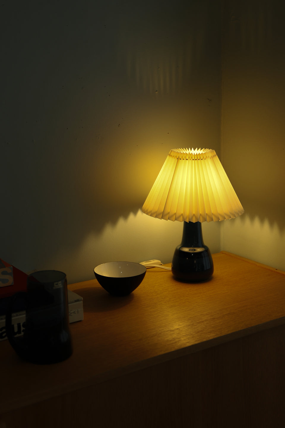 Søholm Table Lamp Indigo Blue/デンマークヴィンテージ スーホルム テーブルランプ 北欧インテリア