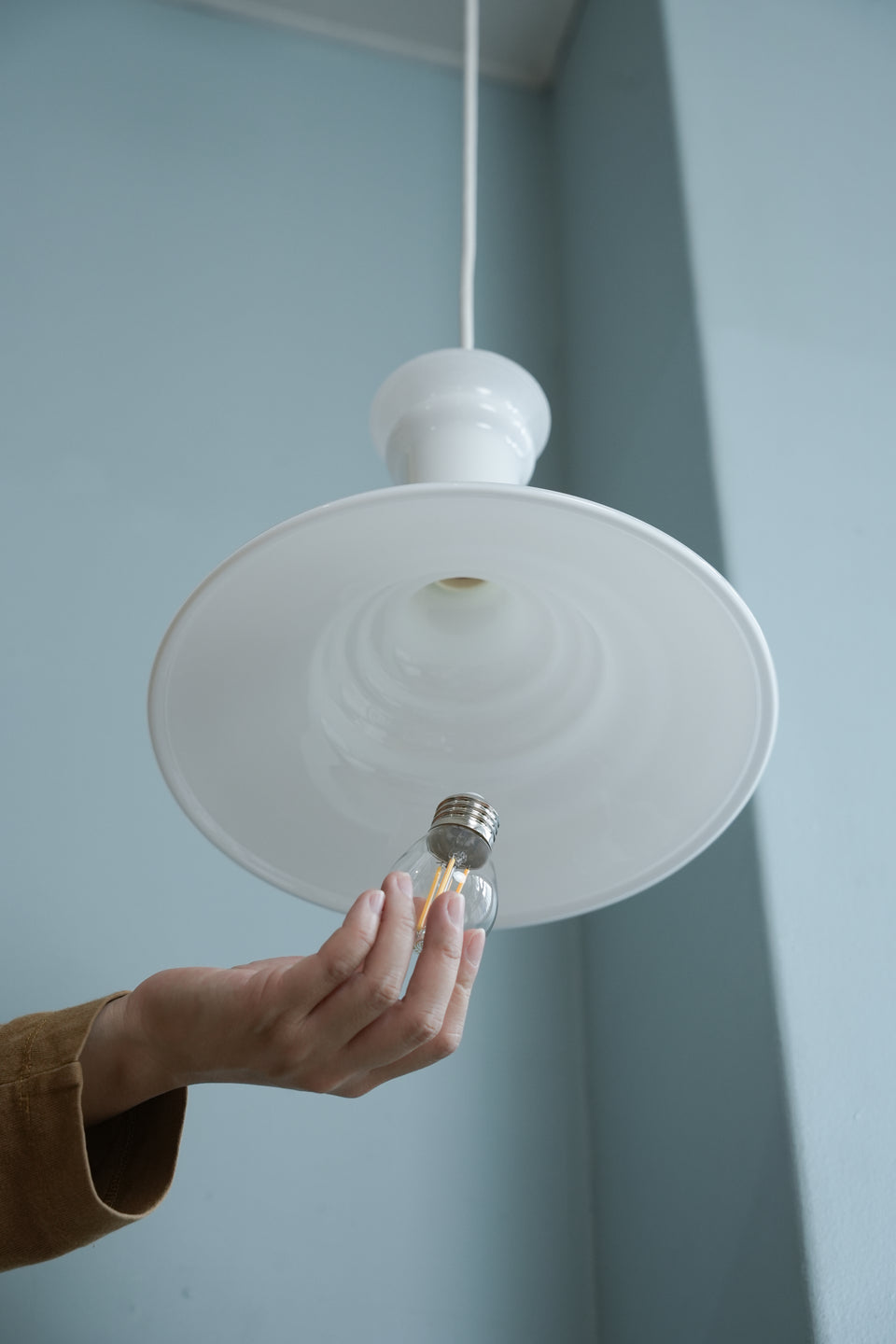 Holmegaard Mythos Small Pendant Light/ホルムガード ペンダントライト ミュトス デンマークヴィンテージ