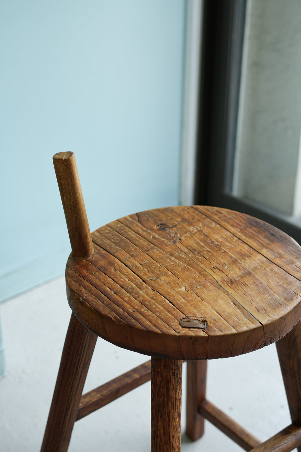 無垢材 ローテーブル スツール 民藝/Solid Wood Low Table Stool