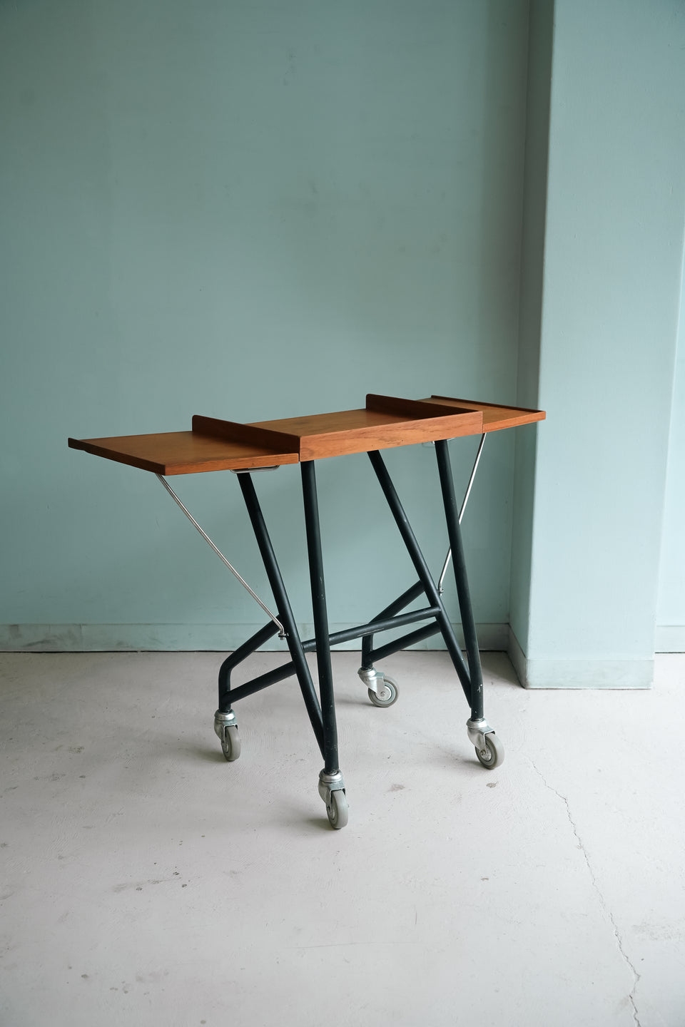 Danish Vintage Butterfly Caster Table/デンマークヴィンテージ バタフライキャスターテーブル 北欧家具