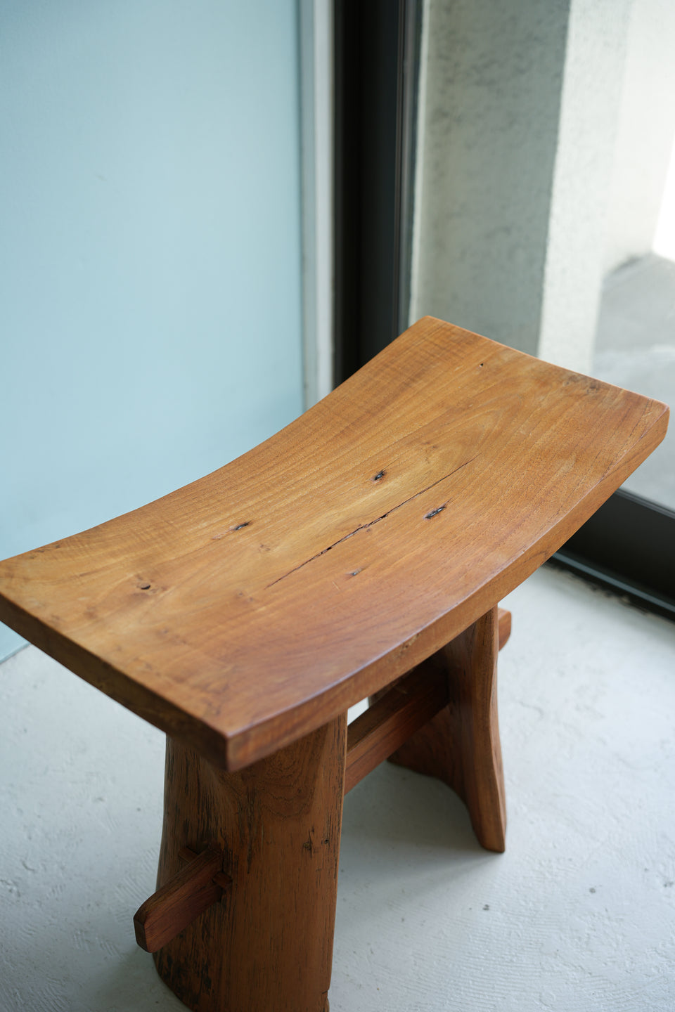 無垢材 ローテーブル スツール 民藝/Solid Wood Low Table Stool
