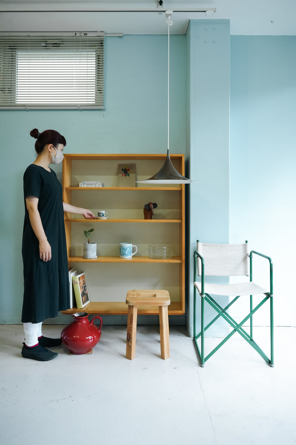 SEMI Pendant Light Brown Danish Vintage/デンマークヴィンテージ セミ ペンダントライト ブラウン 照明 北欧インテリア