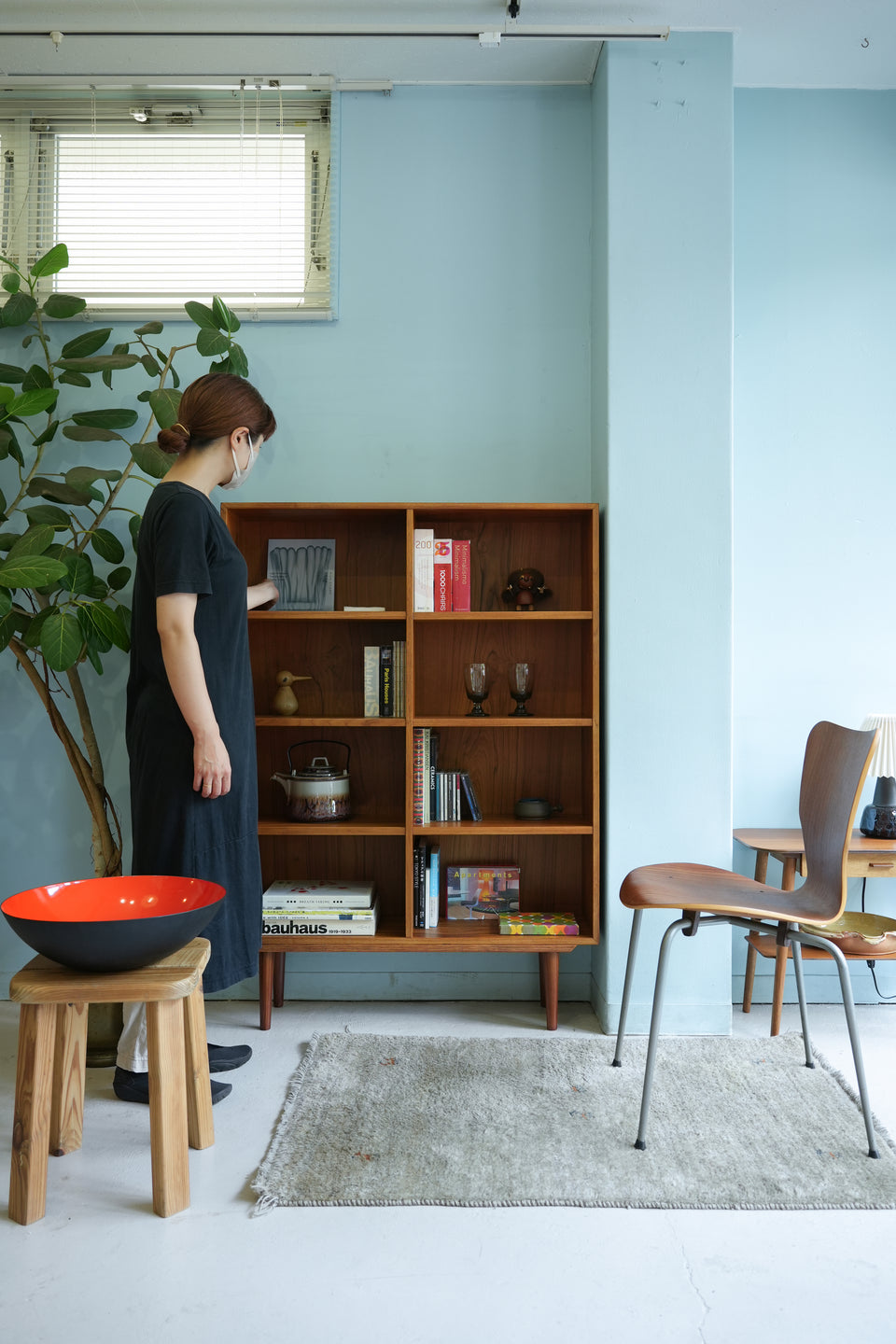 Teakwood Bookcase Scandinavian Vintage/北欧ヴィンテージ ブックケース 本棚 チーク材

