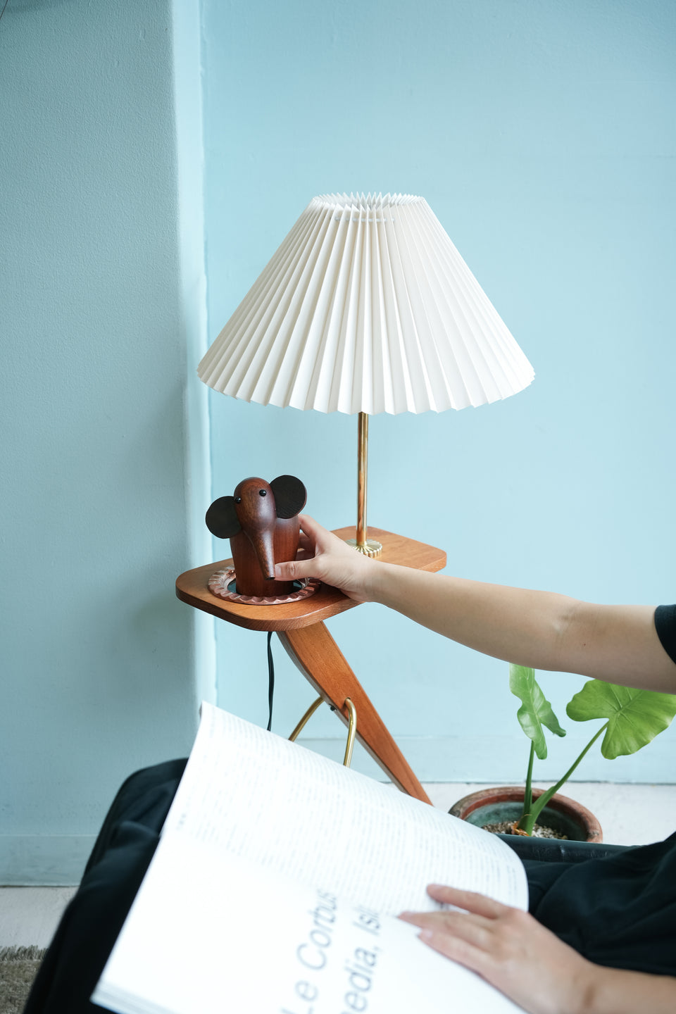 Danish Vintage Teak Elephant Objet/デンマークヴィンテージ ゾウのオブジェ チーク材 北欧インテリア
