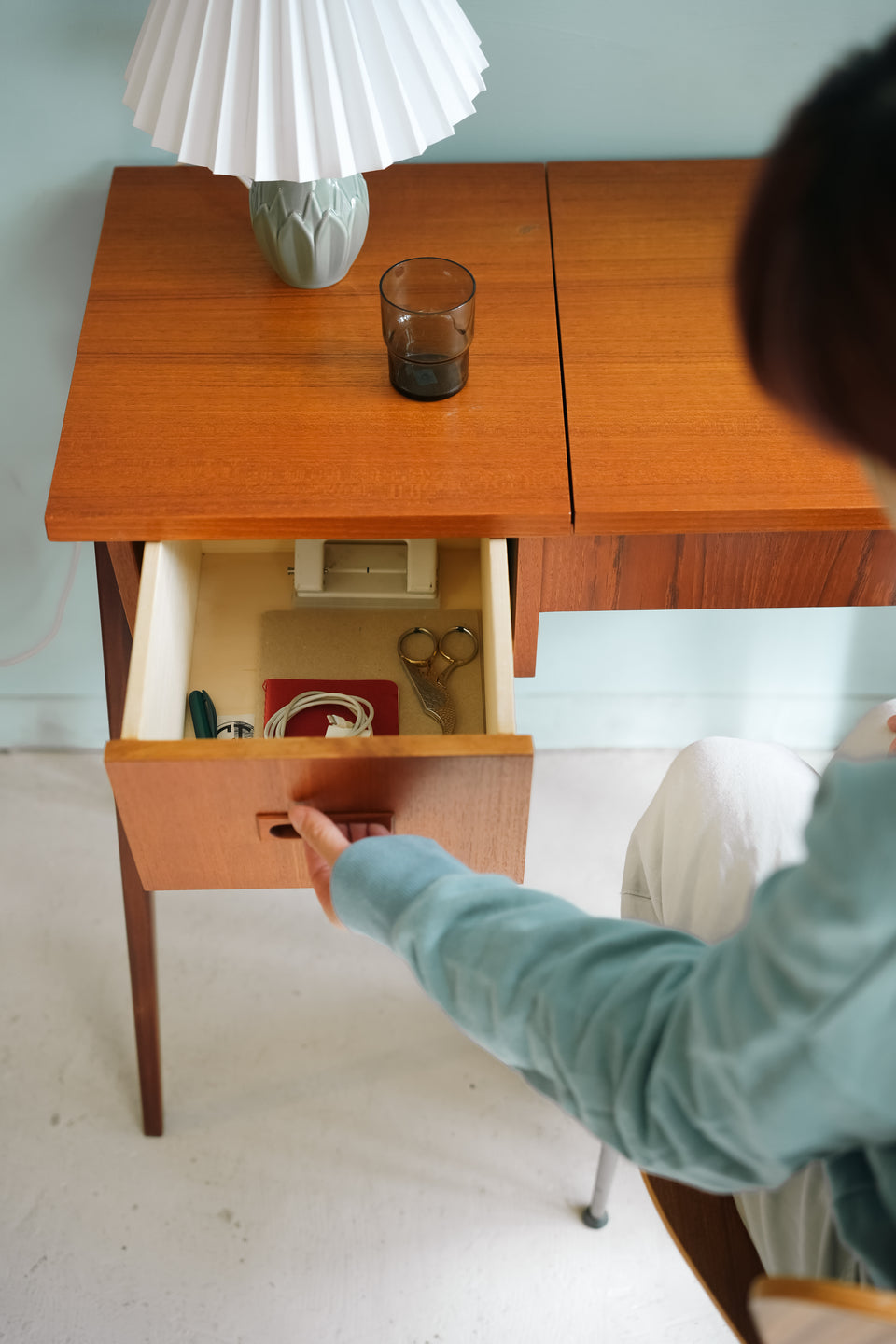 Swedish Vintage AB Glas & Tra Dressing Table/スウェーデンヴィンテージ ドレッサーテーブル 北欧家具

