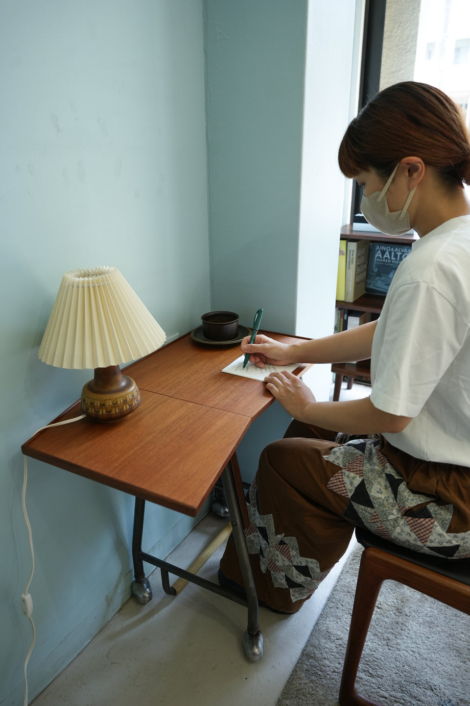 デンマーク　ヴィンテージ　タイプライターデスク デンマークヴィンテージ タイプライター バタフライテーブル