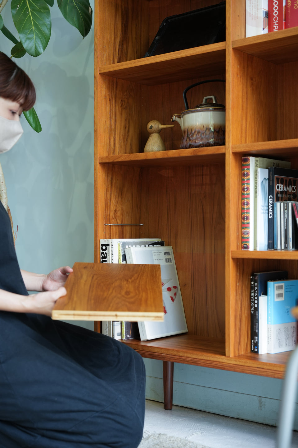 Teakwood Bookcase Scandinavian Vintage/北欧ヴィンテージ ブックケース 本棚 チーク材
