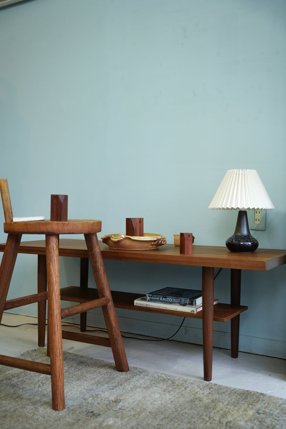 Danish Vintage Teakwood Owl Trio/デンマークヴィンテージ チーク材 フクロウ 3体セット 北欧インテリア