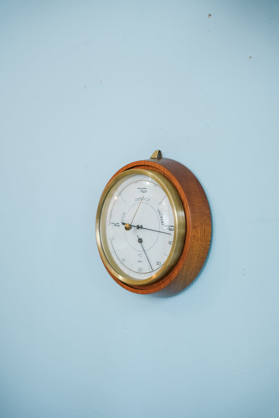 Germany Vintage Fischer Wall Barometer/ドイツヴィンテージ フィッシャー 壁掛け 気圧計 温度計