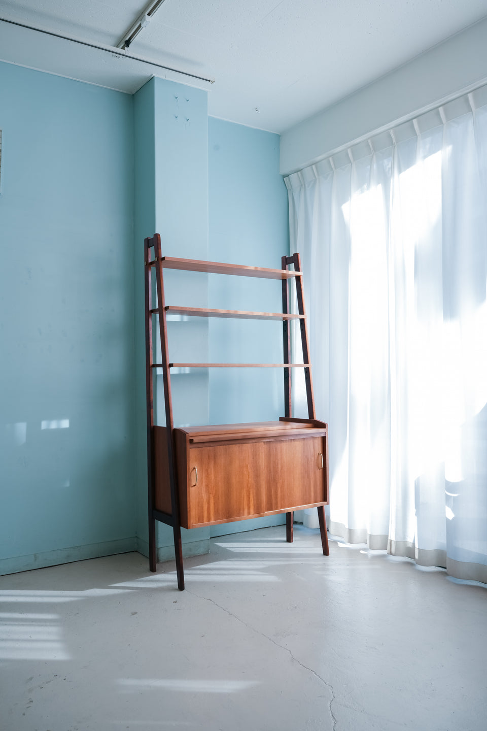 Swedish Vintage Open Shelf Bureau/スウェーデンヴィンテージ オープンシェルフ ビューロー 本棚 北欧家具