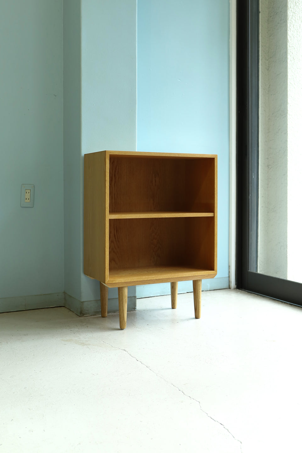 Danish Vintage Oakwood Small Bookcase/デンマークヴィンテージ スモールブックケース 本棚 北欧家具