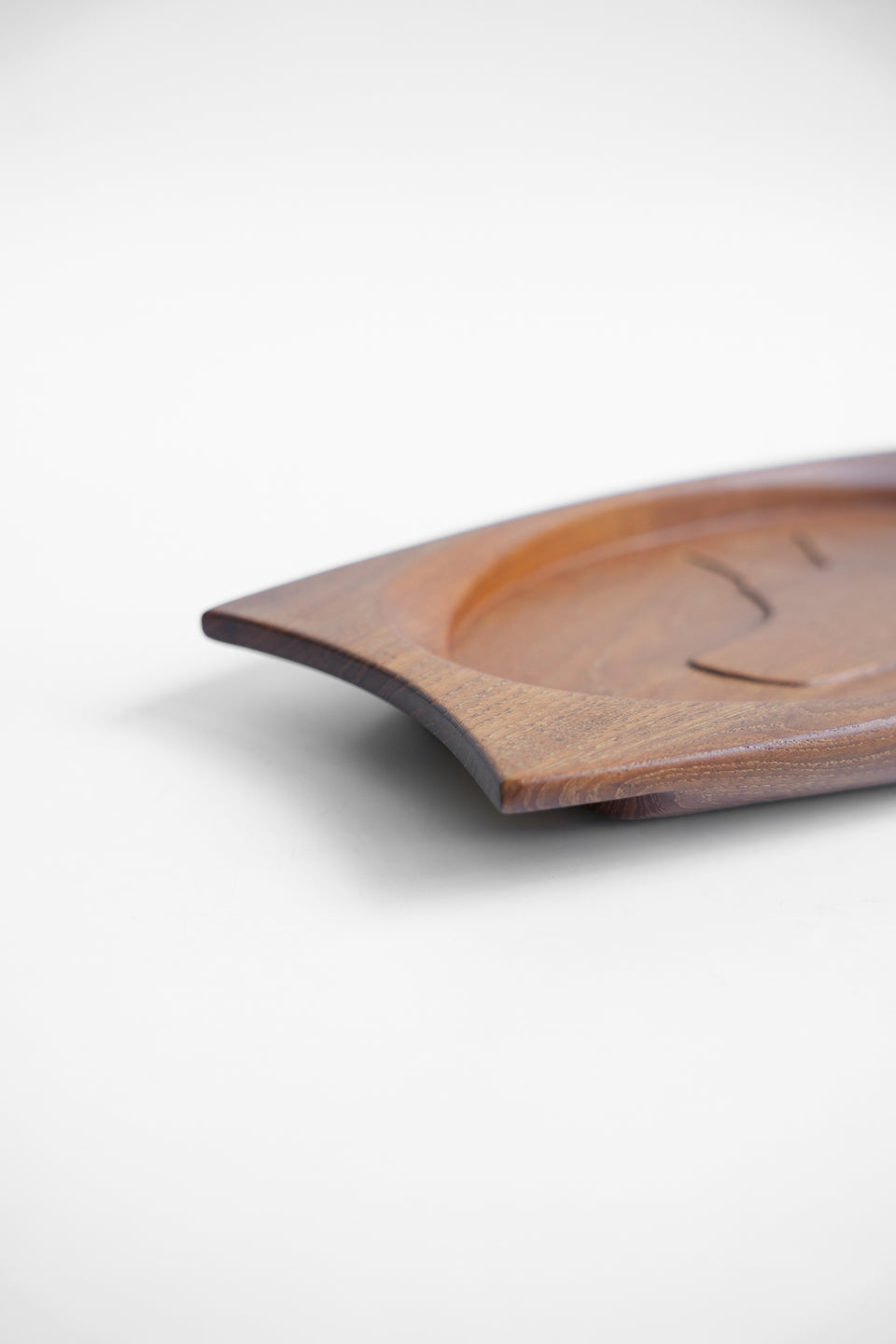 Danish Vintage Dog Silhouette Teak Tray/デンマークヴィンテージ チークトレイ
