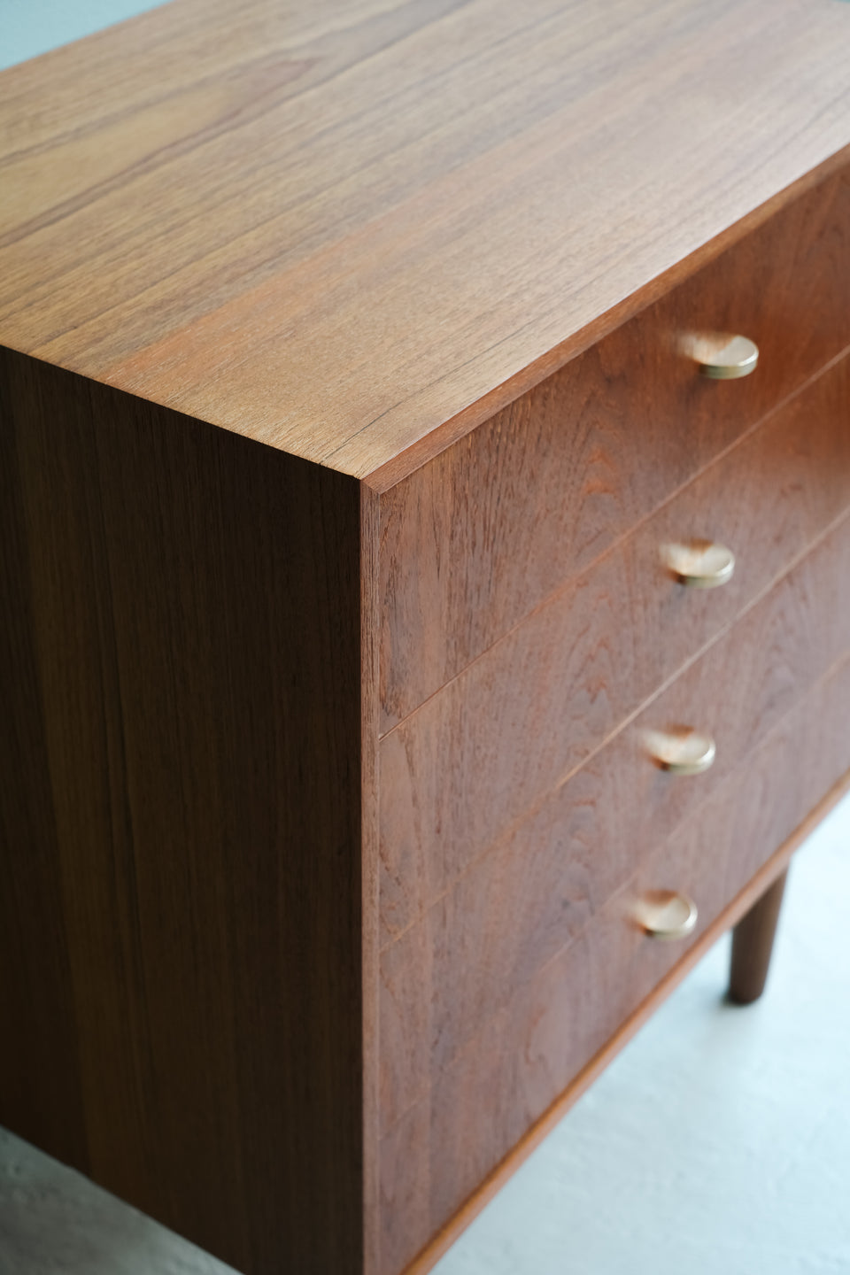 Danish Vintage Teak Bed Side Small Chest/デンマークヴィンテージ ベッドサイドスモールチェスト チーク材 北欧家具