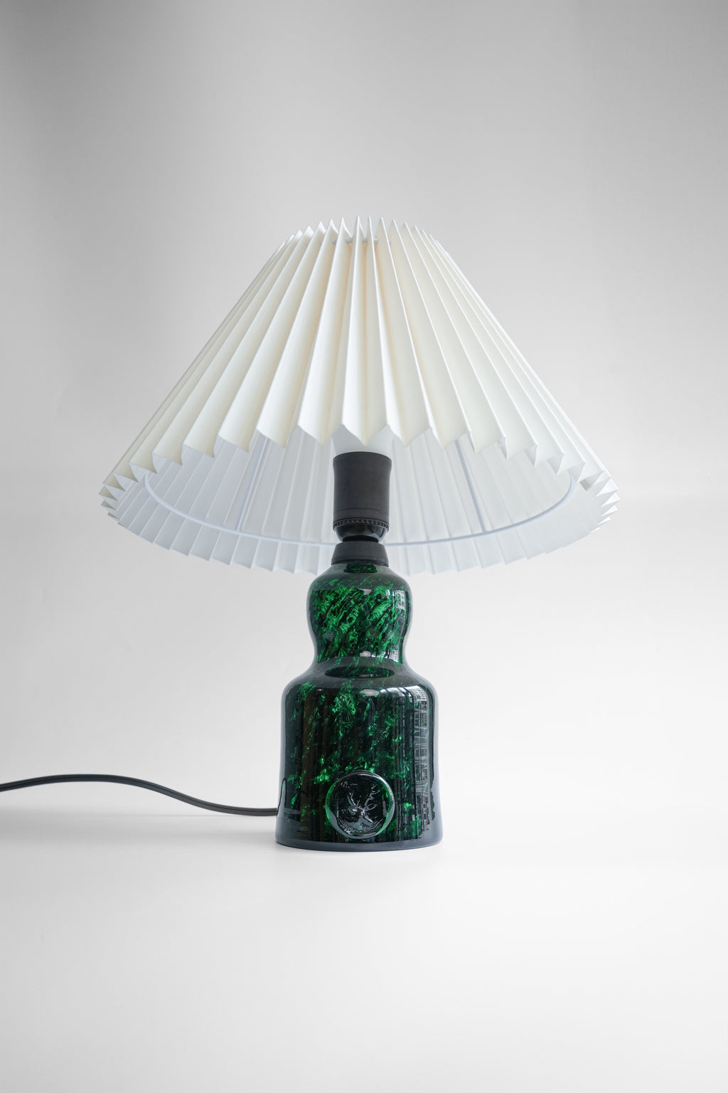 スウェーデンヴィンテージ テーブルランプ ガラス/Gränna Glasbruk