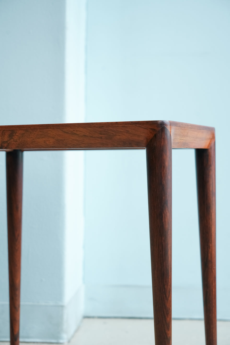 Haslev Rosewood Side Table Erik Riisager Hansen/ハスレヴ サイドテーブル ローズウッド材 エリック・リサガー・ハンセン