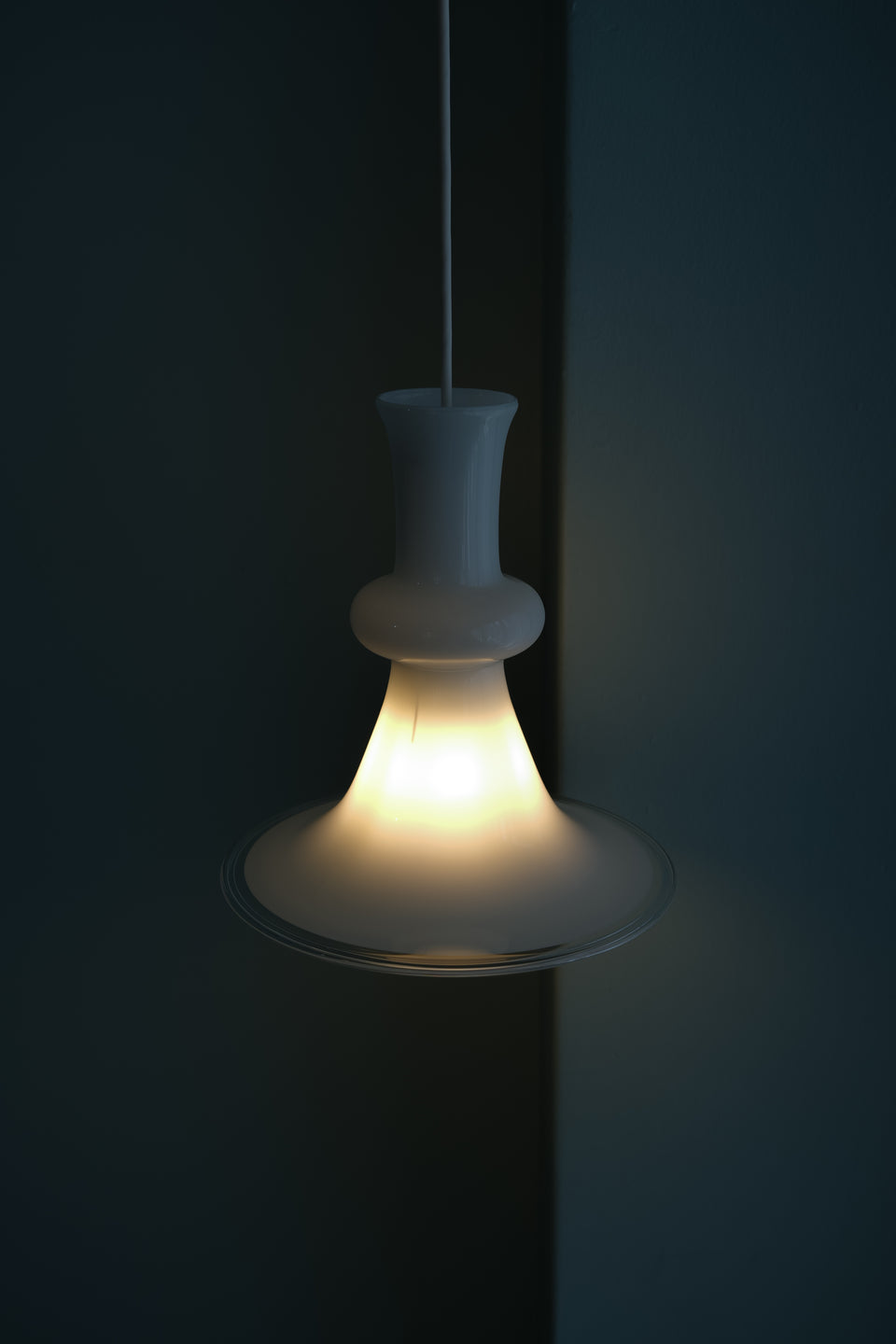 Holmegaard Pendant Light Etude2 White/ホルムガード ペンダントライト エチュード マイケル・バング デンマークヴィンテージ