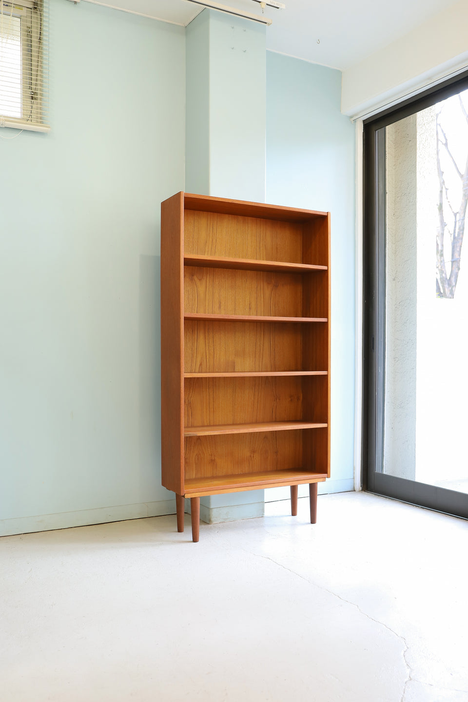 Danish Vintage Teakwood Bookcase Shelf/デンマークヴィンテージ ブックケース シェルフ チーク材 北欧家具