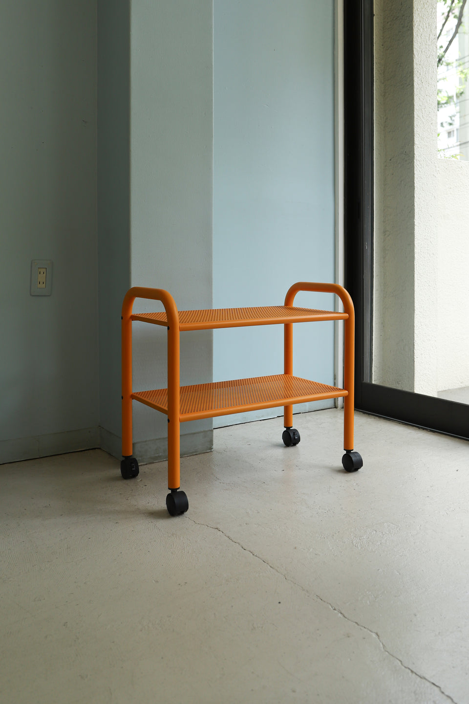 innovator Steel Rack Wagon Orange/イノベーター スチールラック ワゴン スウェーデンデザイン 北欧