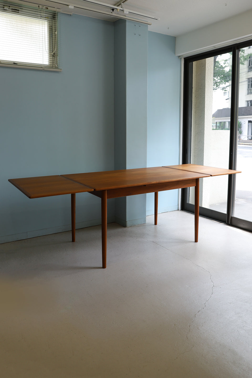 Vintage Extension Dining Table Teakwood Danish/デンマークヴィンテージ エクステンション ダイニングテーブル チーク材 北欧家具