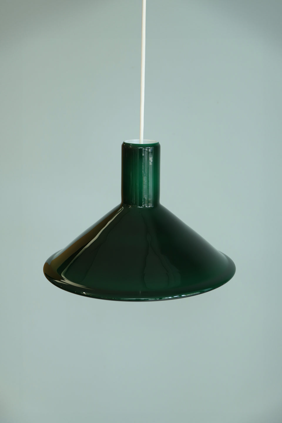 Holmegaard Pendant Light P&T Green Michael Bang/ホルムガード ペンダントライト マイケル・バング 照明 デンマークヴィンテージ