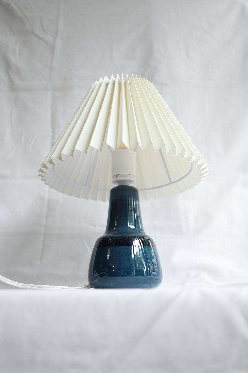 Søholm Table Lamp Indigo Blue/デンマークヴィンテージ スーホルム テーブルランプ 北欧インテリア