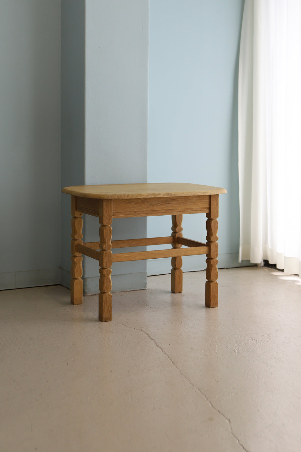 Oakwood Side Table Danish Vintage/デンマークヴィンテージ オーク材 サイドテーブル 北欧家具