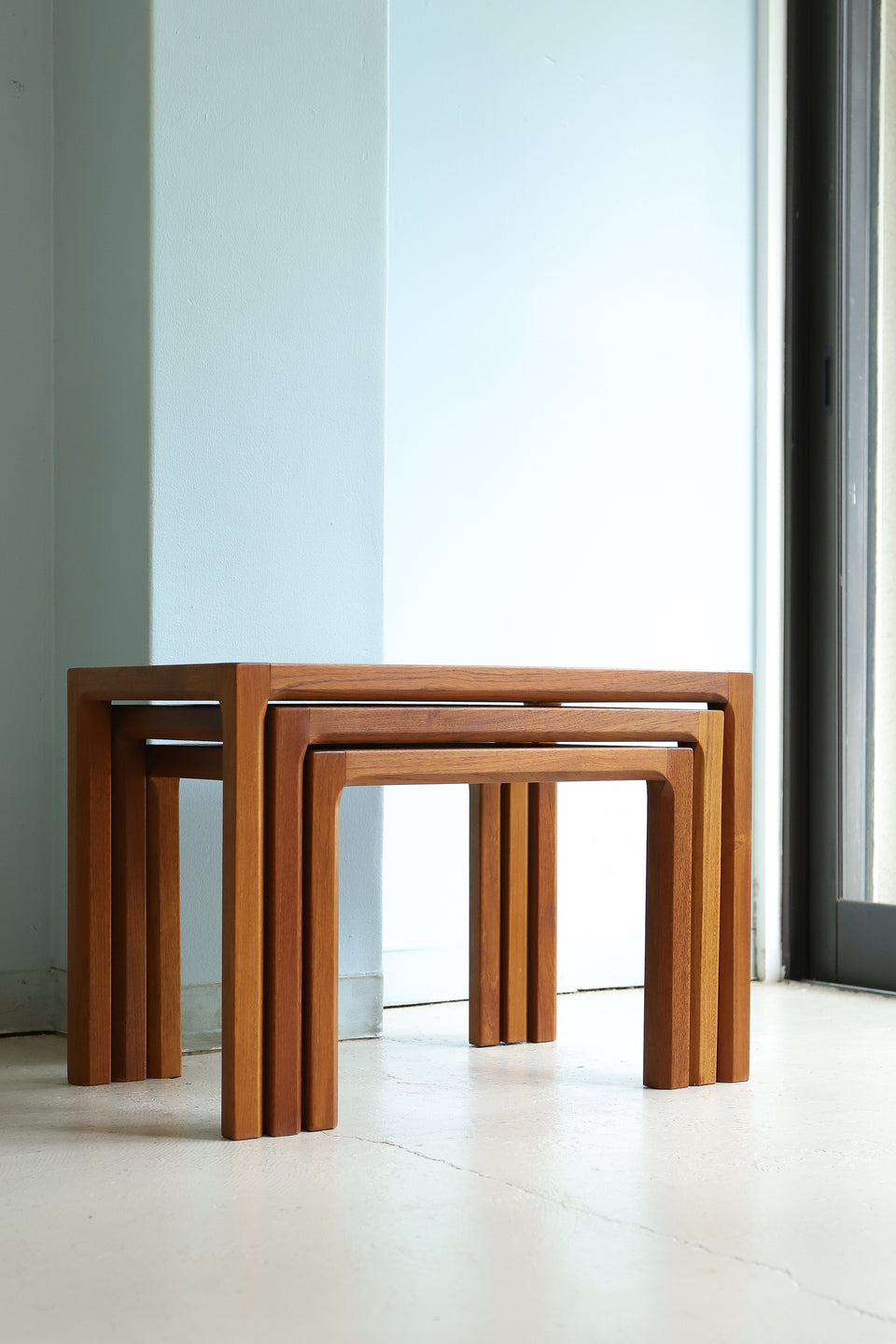 Kai Kristiansen Nest Table Vildbjerg Møbelfabrik/デンマークヴィンテージ カイ・クリスチャンセン ネストテーブル 北欧家具