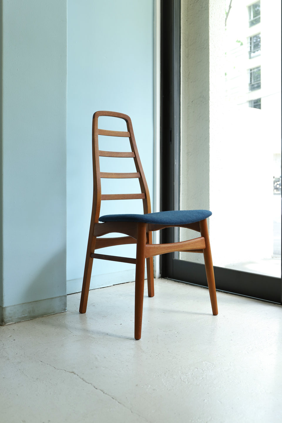 Danish Vintage High Back Dining Chair/デンマークヴィンテージ ハイバック ダイニングチェア チーク材 北欧家具